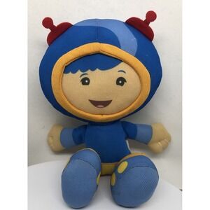Team Umizoomi Geo Plush Doll 9" Mattel Viacom Nickelodeon UMIZOOMI Rare Geo Doll